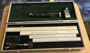 Keuffel and Esser Leroy II Lettering Set Kit some missing pieces - Picture 1 of 17