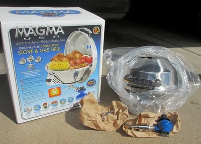 Marine Kettle A10-207-3 Combination Kettle Grill  Orig Size ~ OPENED BOX NEW - Image 1 of 4