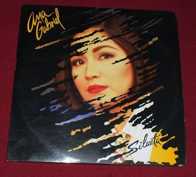 Vinyl LP* Ana Gabriel ‎– Silueta  (1992) *RAR & TOP *Latin - Bild 1 von 2