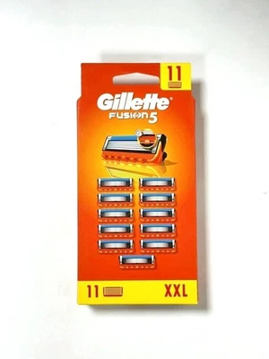 Gillette Fusion 5 Rasierklingen 11 Klingen XXL Pack OVP 100% Orginal Klingen!-