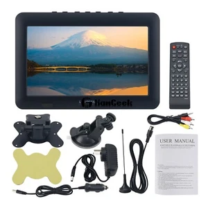D8 8-Inch Portable Television Digital TV ATSC DVB-T2 ISDB-T Support 1080P Video - Picture 1 of 8