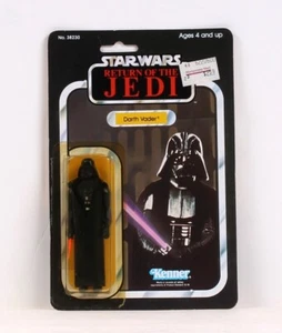 Vintage 1983 Star Wars Darth Vader Figur - Kenner - 65 Back-B MOC C-8+ - Bild 1 von 2