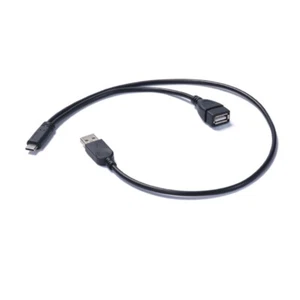 Type C Male to USB Female and Male OTG Charging Cable 2 Port Hubs for Devices - Picture 1 of 8