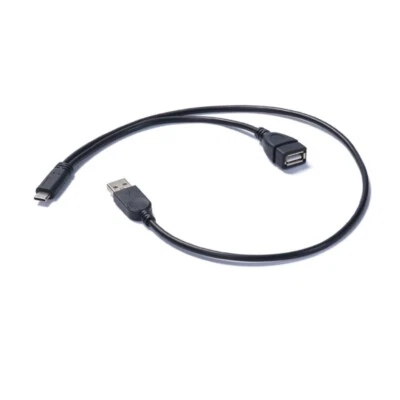Type C Male to USB Female and Male OTG Charging Cable 2 Port Hubs for Devices - Image 1 of 4