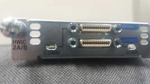 Cisco HWIC-2A/S 2-Port WAN Interface Module Card Tested Genuine Cisco Modules - Picture 1 of 4
