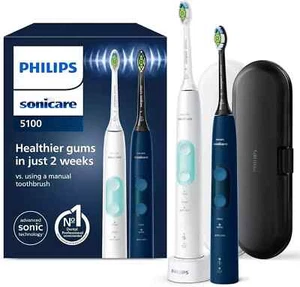 Philips Sonicare ProtectiveClean5100 Elektrische Schallzahnbürste HX6851/34 🦷✨ - Bild 1 von 5