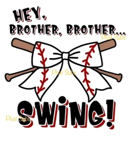 Impresión de sublimación Hey Brother Swing listo para presionar transferencia de calor - Imagen 1 de 1