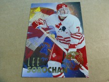 1994-95  Pinnacle World Juniors   Lee Sorochan   rookie   #528