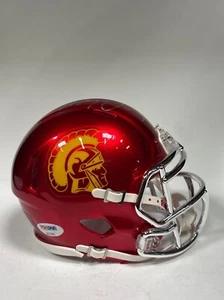 Marqise Lee Signed USC Trojans Chrome Speed Mini Helmet 'Fight On' PSA 8A23365 - Picture 1 of 4