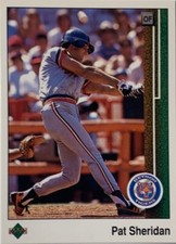 1989 Upper Deck #652a Pat Sheridan - Detroit Tigers 