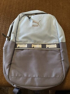 Puma The Linear Backpack 17.5” Blue New With Tags - Picture 1 of 3