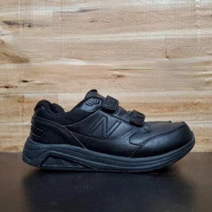New Balance 928v3 Zapatos Cuero Negro Gancho y Bucle Tenis Para Hombre Talla 8 Ancho - Imagen 1 de 12
