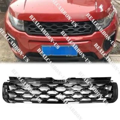 Land Rover Range Rover Evoque 2012-2019 Front Grille Grill Upgrade To 2020 Black Foto 1 de 4
