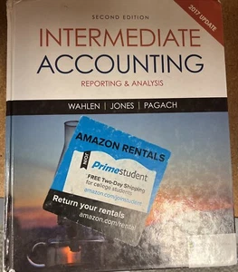 Intermediate Accounting : Reporting and Analysis, 2017 Update, Hardcover by W... - Picture 1 of 2