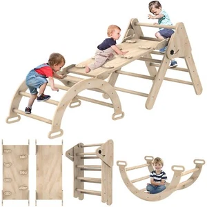Toddler Climbing Toys Indoor, Foldable Climbing Toys for Toddlers, Montessori - Picture 1 of 7