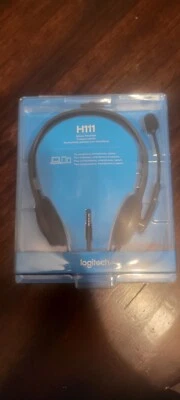 Logitech H111 Black On the Ear Stereo Headset - Image 1 of 2