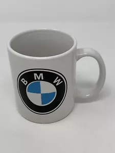 BMW Coffee / Tea Mug Cup White Big Logo Java German Automotive Engineering - Picture 1 of 6