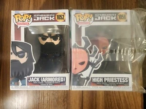 Funko Pop! Animation - Samurai Jack #1052 & Hohepriesterin #1056 (BOXSCHADEN) NEU - Bild 1 von 19