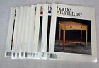 Vintage Lot 9 Issues Of Fine Woodworking Home Furniture Magazines 1994-1998