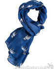 English Bull Terrier Blue or Grey Scarf Sarong dog lover gift stocking filler
