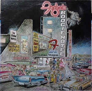 Foghat LP Boogie Motel on Bearsville VG/M- Rock OIS - Picture 1 of 6