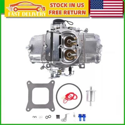 650 CFM Carburetor for 4-Barrel Square Bore with Double Pumper Electric Choke - Image 1 of 4