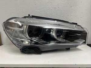 OEM 2014 2015 2016 2017 2018 BMW X5 RIGHT RH PASSENGER HID XENON DUAL HEADLIGHT - Picture 1 of 13