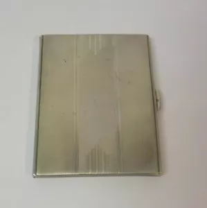 Walker & Hall English Sterling Silver Cigarette Case, c. 1920  - Picture 1 of 12