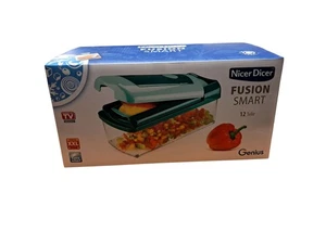 Genius Nicer Dicer Fusion Smart 12 tlg All-in-One Küchensystem Gemüseschneider - Bild 1 von 2