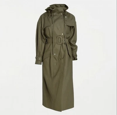 Zimmermann Lucky Military Anorak Trench Coat Size 1 /Au 10 /US 6 RRP $1350 - Image 1 of 4