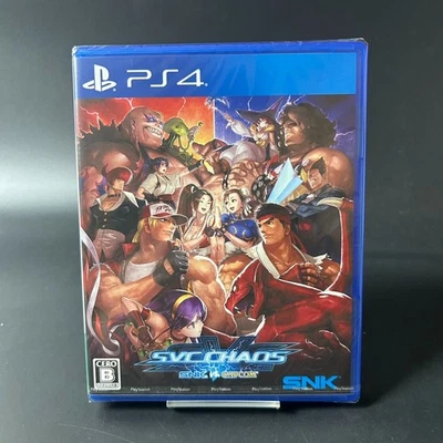 SNK VS. CAPCOM SVC CHAOS PS4 Software Japan 2024 Sealed New Quality Packaging - Image 1 of 4