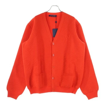 Cárdigan de lana Louis Vuitton 24SS LV Logo rojo RM241M ZLL HQN03W usado 8f8d8b692dc3 Foto 1 de 4