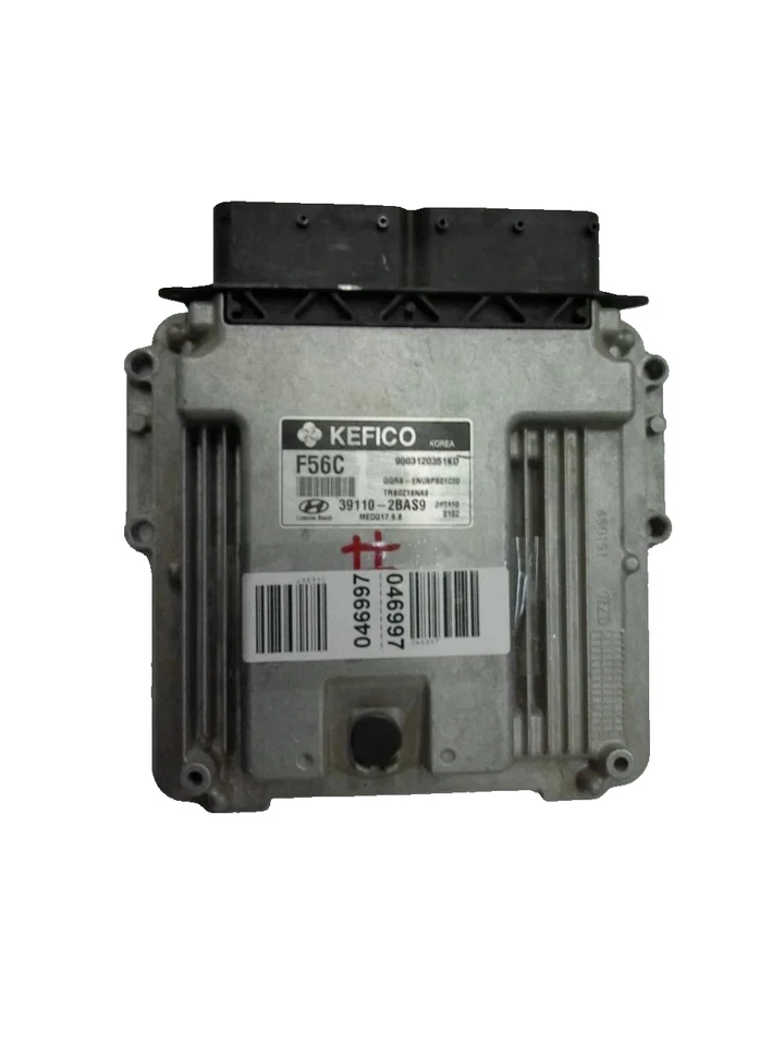 12-14 Hyundai Accent 1.6L Engine Computer Module ECU ECM Brain Box 39110-2BAS9 - Image 1 of 3