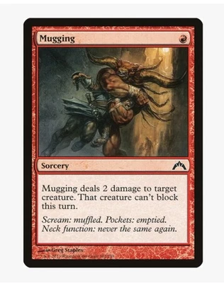 Mugging | Gatecrash GTC | MTG Magic Card | Sorcery | LP - Image 1 of 3
