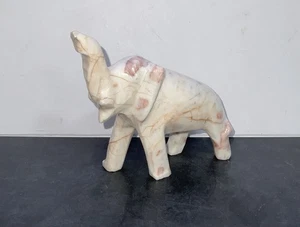 Elefant Figur Onyx Stein überfallen LKW viel Glück für Wohndeko - Bild 1 von 7