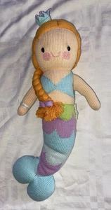 Cuddle and Kind Isla la Sirena Tejido Hilo Muñeca Peluche con Pelo Rojo 18" - Imagen 1 de 17