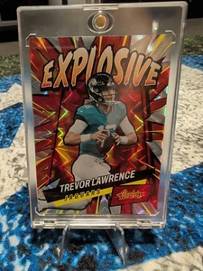 Absolut Football 2022 Trevor Lawrence Explosive Case Hit Jaguars - Bild 1 von 2