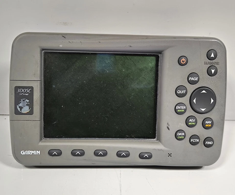 Garmin GPSMAP 3005C Marine GPS - Zeichen Der Verwendung, Nicht Geprüft - Bild 1 von 4