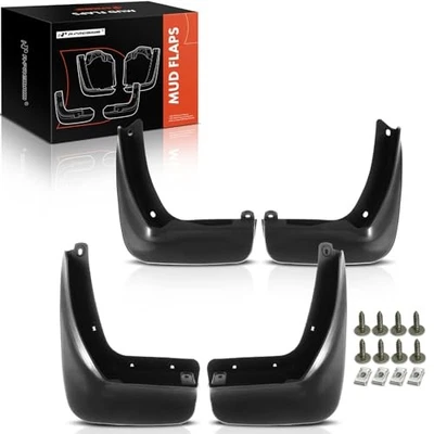 4 Pack Mud Flaps Splash Guards Compatible with Volkswagen Beetle 2013–17 Hatchba - Imagem 1 de 4