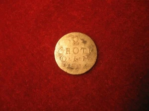 1815, Germany.  2 Grote. Oldenburg. - Picture 1 of 7