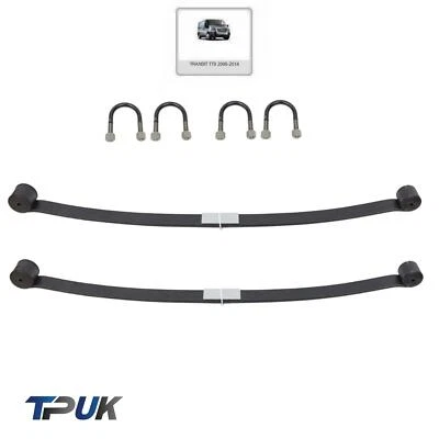 FORD TRANSIT SINGLE LEAF SPRINGS 75MM 2006 ON MK7 2.2 2.4 RWD UBOLTS PER PAIR - Image 1 of 2