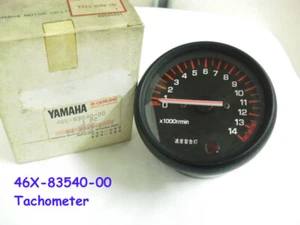 Yamaha FZ400 FZ400R Tachometer 1986 OEM Tacho Gauge REV COUNTER NOS 46X-83540-00 - Imagen 1 de 3