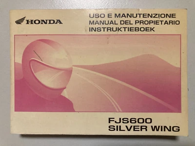 Bedienungsanleitung Fahrerhandbuch Honda FJS 600 Silver Wing - Bild 1 von 2