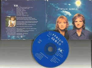 Amy Ray INDIGO GIRLS w/ JOAN OSBORNE Go PROMO DJ CD single w/ PRINTED LYRICS - Picture 1 of 1