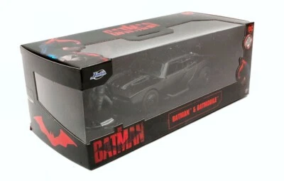 MODELLINO AUTO STATICO JADA TOYS BATMOBILE THE BATMAN 2022 + FIGURE 1/32 - Immagine 1 di 4