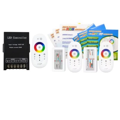 RGBW LED Strip Light Remote Controller 2.4G RF Wireless Touch Screen DC12V 24V - Image 1 of 4
