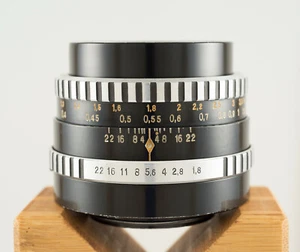 Carl Zeiss Jena Pancolar 50mm F1.8 Zebra M42 Lens - 1,8/50 A7R Z6 Z9 Praktica 42 - Picture 1 of 3