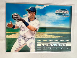 1999 Pacific Invincible Derek Jeter  "Sandlot Heroes" #12 ( Fielding) HOF