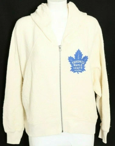 NEW Toronto Maple Leafs NHL Touch Alyssa Milano Hoodie Sweatshirt Women's M Cover