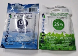 New~Whirlpool~W10311524 Fresh Flow Air Filter & W10346771A Produce Preserver - Picture 1 of 2